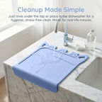 Silicone Toddler Placemat with Teething Table Edge Bumper - Image 7