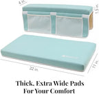 Bath Kneeler & Elbow Rest–Thick, Non-Slip 1-Piece Pads Protect Elbows and Knees - Image 4