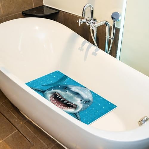 Shower Mat Non Slip, 3D Shark Anti Slip Bath Mat - Image 5