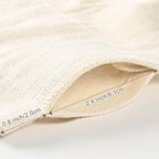 ASPMIZ Cotton Linen Farmhouse Curtains Boho Rustic Button Panel, Linen Window - Image 6