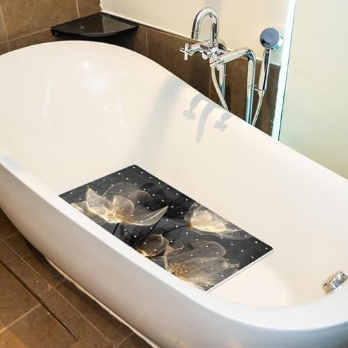 Shower Mat Bathtub Mat, 26.8x15.1 inch, Non-Slip Bath Mat - Image 5