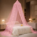Bed Canopy with Lights, Bed Canopy by YEERSWAG