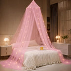 Bed Canopy with Lights, Bed Canopy by YEERSWAG