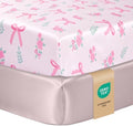 Pack and Play Sheets Fitted, Mini Crib Sheets 38x26 Inch by VivaCozy