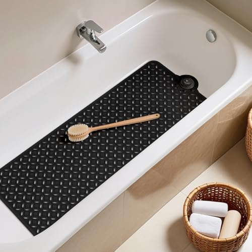 OTHWAY Bath Mat for Tub Non Slip: 39" X 17" Long Bathtub Mat - Image 2