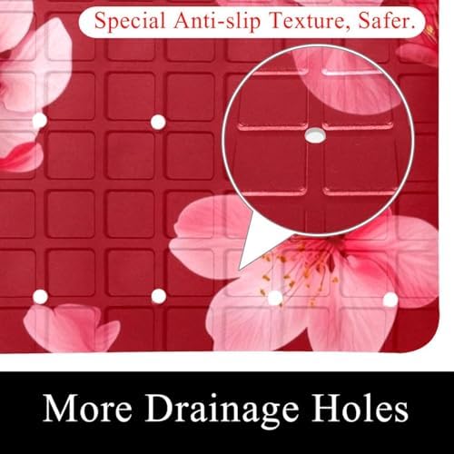 Baby Bath Mat Non Slip 26.8"x15.1" Bathtub Mat - Image 2