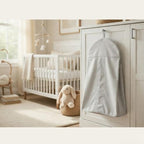 EVERYDAY KIDS Hanging Nursery Diaper Storage Organizer Portable Foldable Diaper - Image 6
