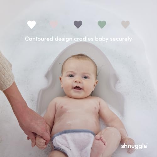 Shnuggle | Newborn Baby Bath Support | Ergonomic Soft-Touch Seat | Lightweight - Image 4