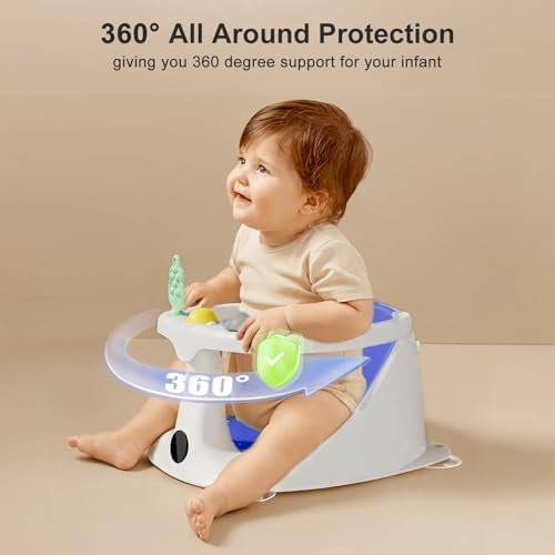Baby Bath Seat, Bath Seats for Babies Sitting Up - Image 6