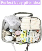 Baby Diaper Caddy Organizer- Extra Large Portable Diaper Basket - Image 3