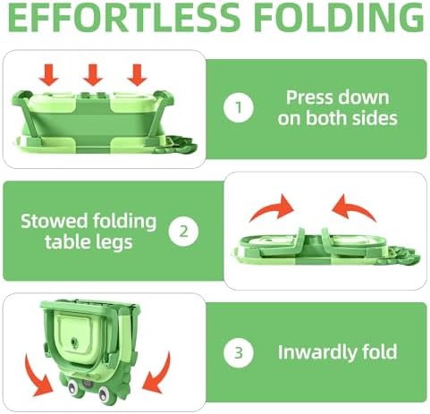 Collapsible Baby Bathtub for Newborns to Toddler - Image 6