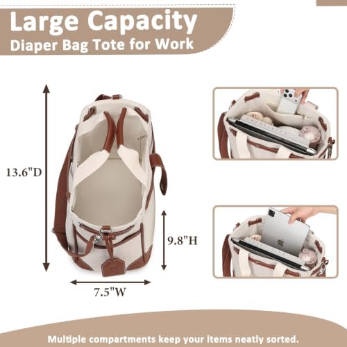 Women's Top-Handle Handbags, Diaper Caddy Organizer or Baby Shower Gifts - Image 5