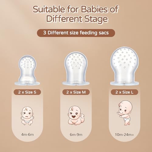 2 Pack Silicone Baby Fruit Feeder - Image 3