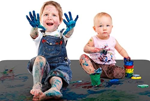 Super Jumbo Splat Mat – 60” x 60” Extra Large Waterproof and Washable - Image 2