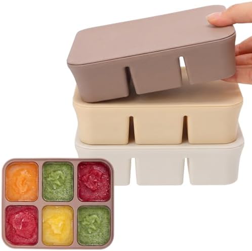 3 Pack Baby Food Freezer Tray by Mimorou