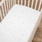 American Baby Company Cotton Fitted Crib Sheet 52x28" - Image 4