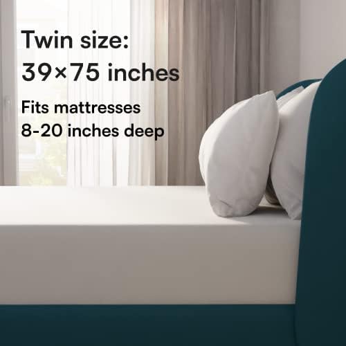 Niagara Waterproof Mattress Protector Twin 39x75 Cover Deep Pocket Breathable - Image 5