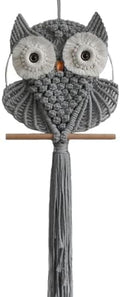 Achart Owl Macrame Wall Hanging-Hand Woven Boho Tapestry-Macrame Wall Decor by Achart