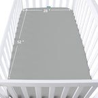 Crib Sheets Waterproof 2 Pack for Baby Boys Girls Fitted - Image 5