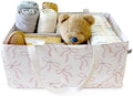 Tiny Twinkle Diaper Caddy Organizer – Foldable Baby Storage Basket by TinyTwinkle