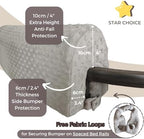 Wonder Space Toddlers' Bed Rail Bumpers Protecter - Image 4