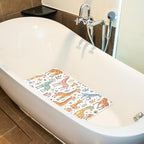 Bathtub Mat Non Slip 26.8x15.1 Inch, Cartoon Giraff Shower Mat - Image 5