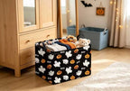 Halloween Basket Cute Baskets for Kids Pumpkin Basket Rectangular Storage Bin - Image 6