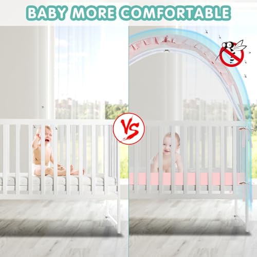 Crib Tent - Crib Net to Keep Baby in, Stop Baby from Climbing Out of Crib - Image 5