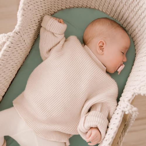 Yoofoss 3-Pack Bassinet Sheets for Boys Girls Universal Fit - Image 4