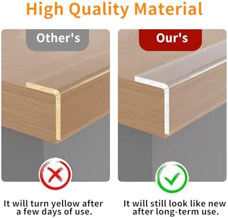 Edge Corner Protector Baby Proofing, Soft Clear Furniture Table Corner Guard & - Image 4