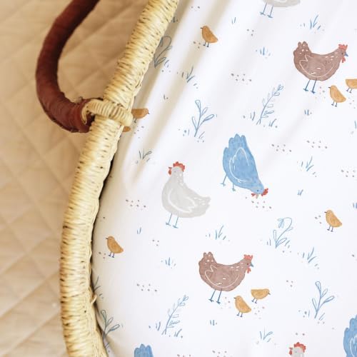 Sorrel + Fern Baby Bassinet Sheets 2-Pack - Image 6