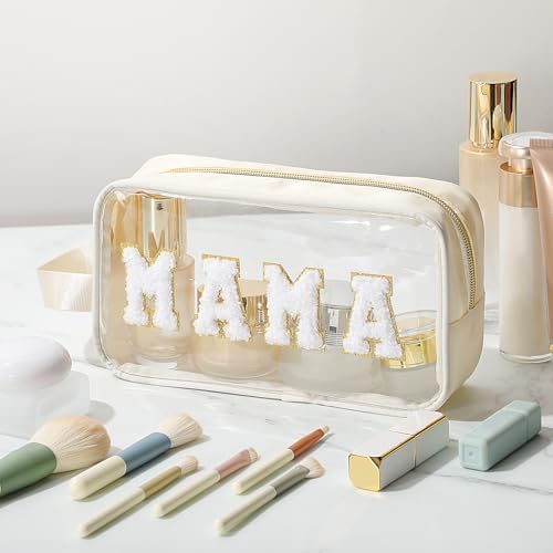 Kacctyen Mama Letter Clear Makeup Bag - Image 5