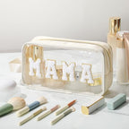 Kacctyen Mama Letter Clear Makeup Bag - Image 5