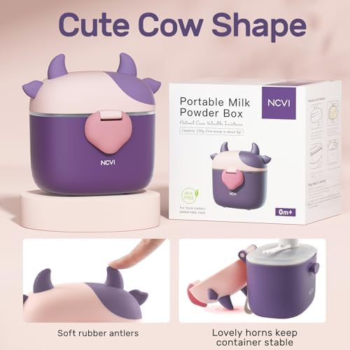 NCVI Baby Formula Dispenser On The Go, Formula Container To Go - Image 6