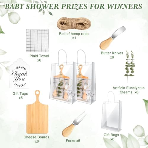 6 Sets Baby Shower Prizes for Game Player for Baby Shower Winners Wedding - Image 3
