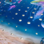 Bathtub_Shower_MAT Ocean World，Beach Bathroom Rugs/Baby Bath mat/Blue tub mat - Image 5