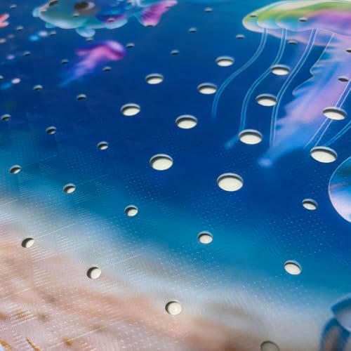 Bathtub_Shower_MAT Ocean World，Beach Bathroom Rugs/Baby Bath mat/Blue tub mat - Image 5