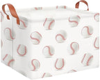 CLOCOR Rectangular Storage Basket, Collapsible Fabric Storage Container by CLOCOR