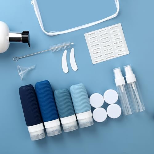 Mrsdry 16 Pack Travel Bottles Set, TSA Approved Leak Proof Silicone Squeezable - Image 6
