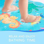 PRATIQUE Kids Bath Mat for Tub Non Slip，40 X 16 Inch Extra Long Kids Bathtub - Image 7