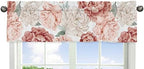 Sweet Jojo Designs Blush Pink Boho Shabby Chic Floral Girl Window Valance by SweetJojoDesigns