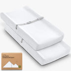 2pk Muslin Diaper Changing Pad Covers Boy, Soft Breathable by KeaBabies