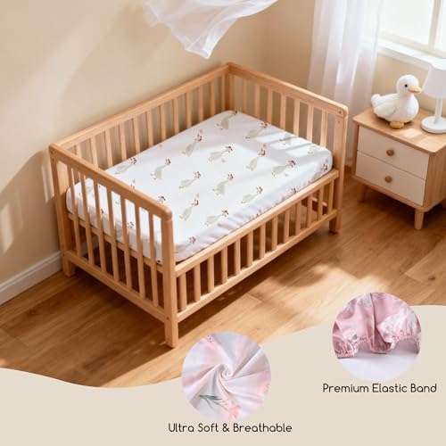 3 Pack Bedside Bassinet Sheets Girl & Boy 33" x 20" Rectangle - Image 6