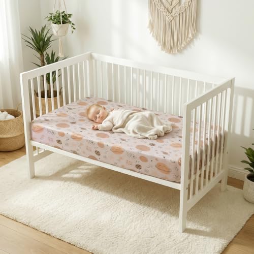 Baby Crib Sheets 2 Pack for Boys and Girls Fit for Standard Crib Toddler - Image 6