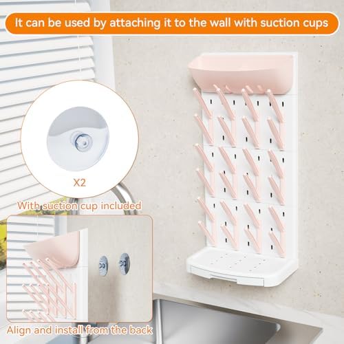 SuoXing Vertical Baby Bottle Drying Rack - Image 5