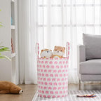Baby Laundry Basket Nursery Hamper - Image 2
