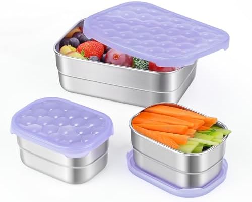 Tanjiae Small Stainless Steel Lunch Containers by Tanjiae