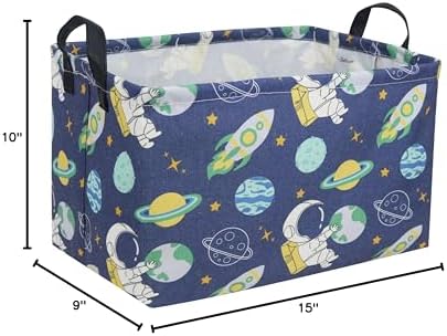 Sanjiaofeng Rectangular Kids Basket Space Storage Bins, Boys Basket - Image 7