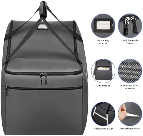 Infant Car Seat Travel Bag for Airplane Compatible - Image 3