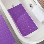 Webos Foldable Silicone Bathtub Mat: Jumbo Size Heavy Duty Safety Bath Mat - Image 3
